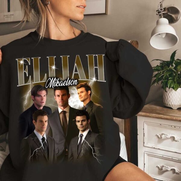 Limited Elijah Mikaelson Graphic Tee – Unisex Retro Style Shirt
