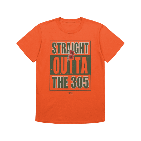 Miami Hurricanes Straight Outta The 305 Shirt – Bold Fan Tee