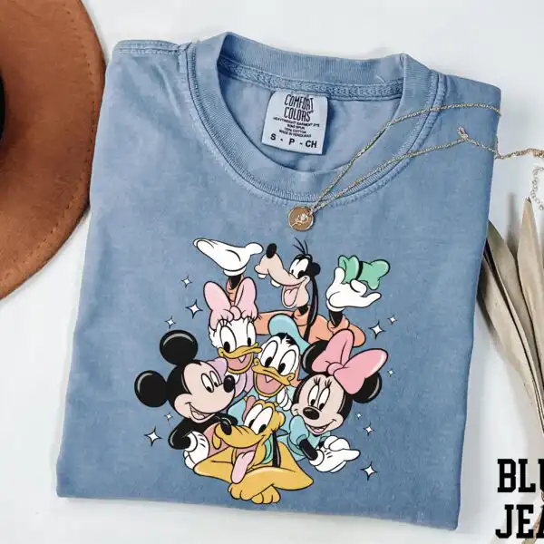 Mickey and Friends Disney Vacation Shirt – Cozy Unisex Tee