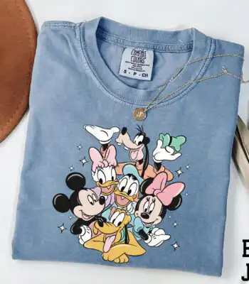 Mickey and Friends Disney Vacation Shirt – Cozy Unisex Tee