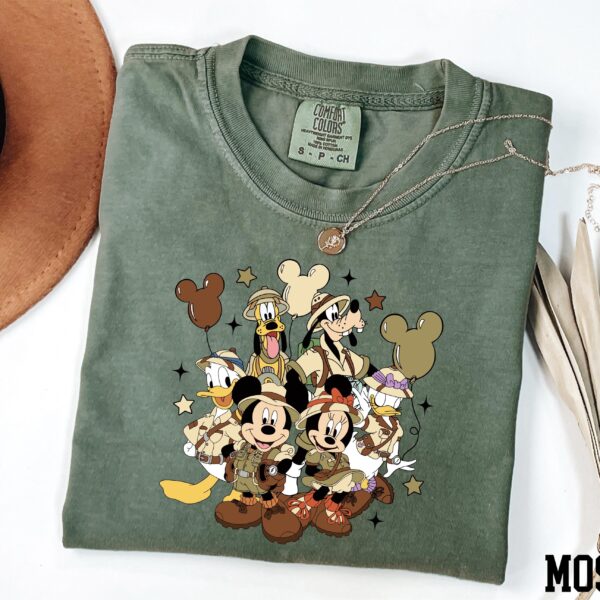 Mickey and Friends Safari Shirt – Fun Disney Adventure Tee