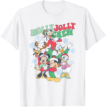 Mickey & Friends Christmas Crew Tee – Fun Holiday Family Shirt