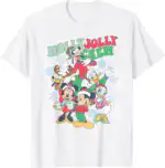 Mickey & Friends Christmas Crew Tee – Fun Holiday Family Shirt