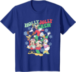 Mickey & Friends Christmas Crew Tee – Fun Holiday Family Shirt