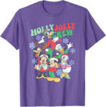 Mickey & Friends Christmas Crew Tee – Fun Holiday Family Shirt