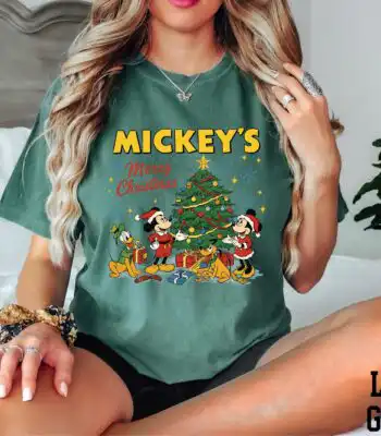 Mickey's Merry Christmas Shirt – Fun Disney Holiday Tee
