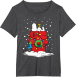 Peanuts Holiday Snoopy & Woodstock Tee – Fun Festive Graphic Shirt