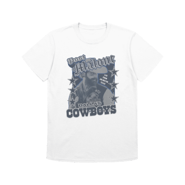 Post Malone Dallas Cowboys Shirt – Soft Graphic Tee for Fans