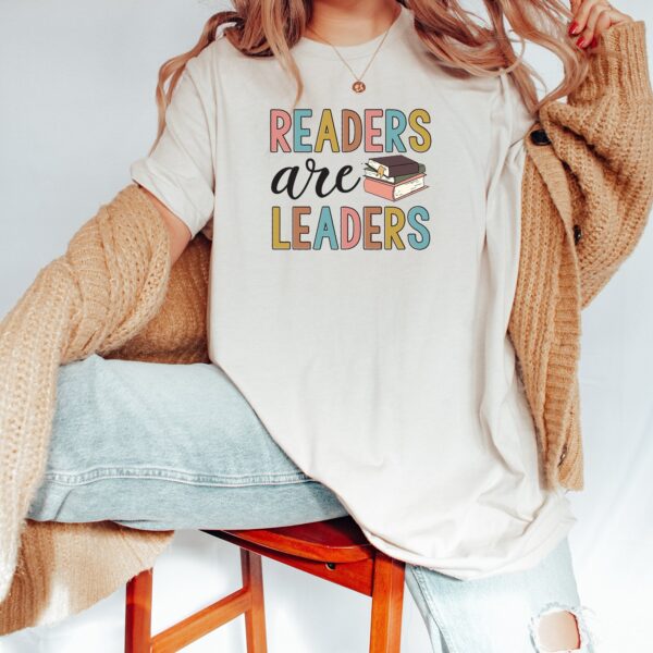Readers Are Leaders T-shirt – Perfect Gift for Book Lovers