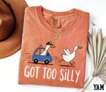 Silly Goose Shirt – Funny Unisex Tee for Goose Lovers