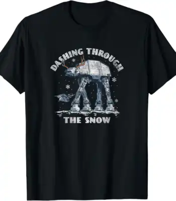 Star Wars Christmas AT-AT Walker T-Shirt – Fun Holiday Tee