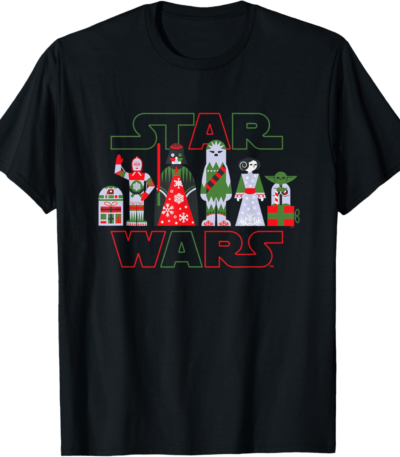 Star Wars Christmas Logo Tee – Festive Family Holiday Shirt
