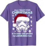 Storm Trooper Droid Christmas T-Shirt – Fun Holiday Graphic Tee