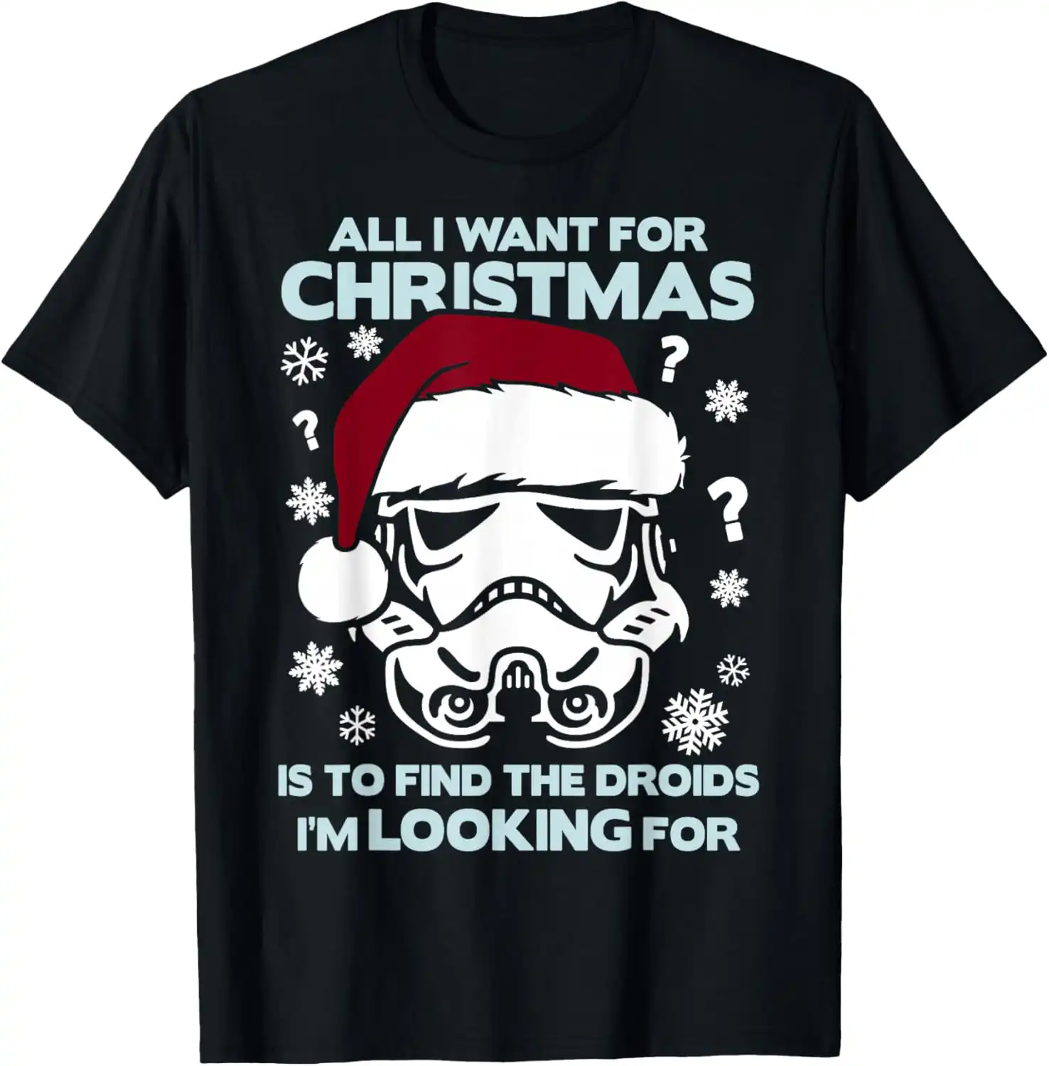 Storm Trooper Droid Christmas T-Shirt – Fun Holiday Graphic Tee Storm Trooper Droid Christmas T-Shirt – Fun Holiday Graphic Tee