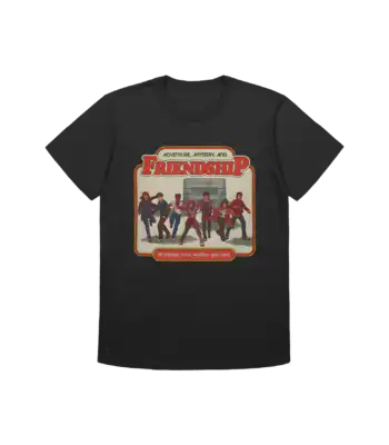 Stranger Things Friendship Shirt – Retro Cartoon Style Tee