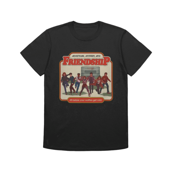 Stranger Things Friendship Shirt – Retro Cartoon Style Tee