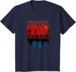 Stranger Things Mindflayer Silhouette Tee – Lightweight Graphic Shirt