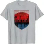 Stranger Things Mindflayer Silhouette Tee – Lightweight Graphic Shirt