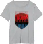 Stranger Things Mindflayer Silhouette Tee – Lightweight Graphic Shirt