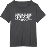 Stranger Things Upside Down Logo T-Shirt – Spooky Unisex Tee