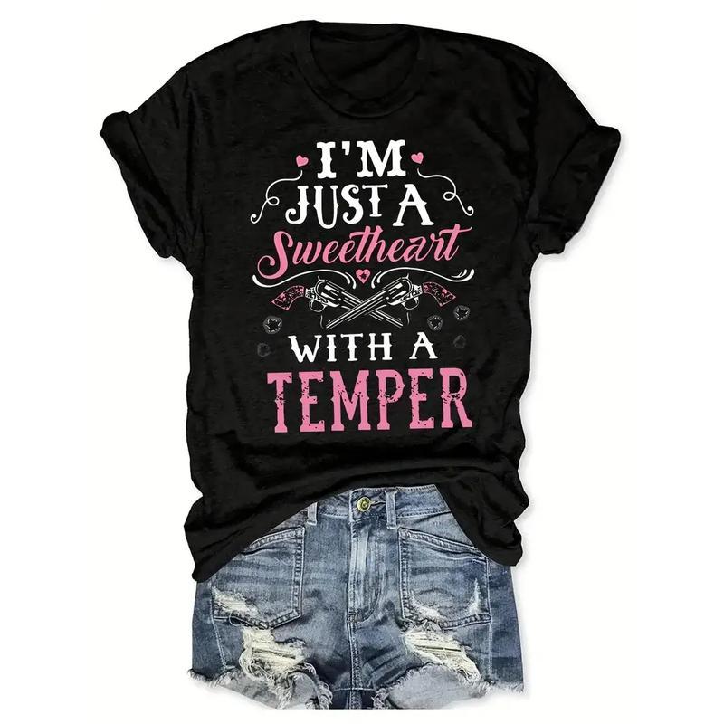 Sweetheart With a Temper Hoodie – Country Girl Attitude Sweatshirt Sweetheart With a Temper Hoodie – Country Girl Attitude Sweatshirt