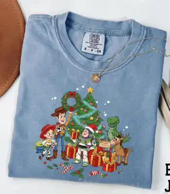 Toy Story Christmas Party Shirt – Jessie Holiday Crew Tee