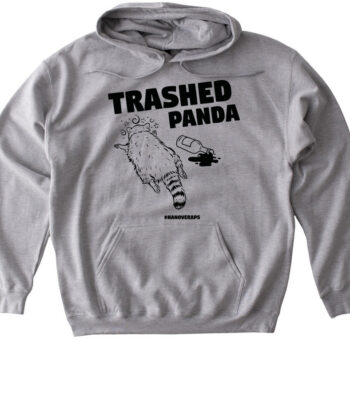 Trashed Panda Raccoon Tee – Fun Graphic Shirt for Animal Lovers