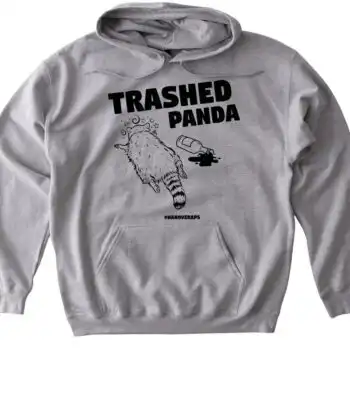 Trashed Panda Raccoon Tee – Fun Graphic Shirt for Animal Lovers