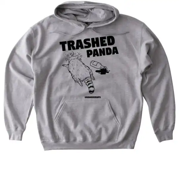 Trashed Panda Raccoon Tee – Fun Graphic Shirt for Animal Lovers