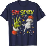 Trending Six Seven Meme Christmas Tee – Fun Holiday Shirt for All