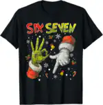 Trending Six Seven Meme Christmas Tee – Fun Holiday Shirt for All