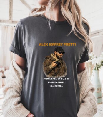 Alex Jeffrey Pretti Memorial Sweatshirt – Justice for Alex Crewneck