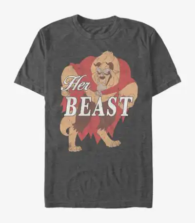 Beauty And The Beast Her Beast T-Shirt – Cute Graphic Tee for Fans