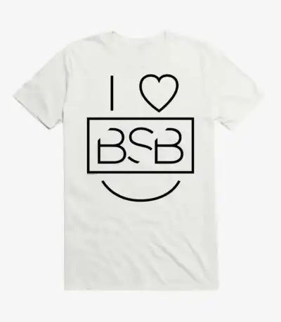 I love Backstreet Boys Logo Tee - Fun Fan Graphic Shirt