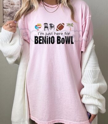 I'm Just Here for the Benito Bowl T-Shirt – Funny Game Day Tee