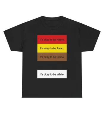 It's Okay To Be Native Asian Shirt – Inclusive Meme Graphic Tee