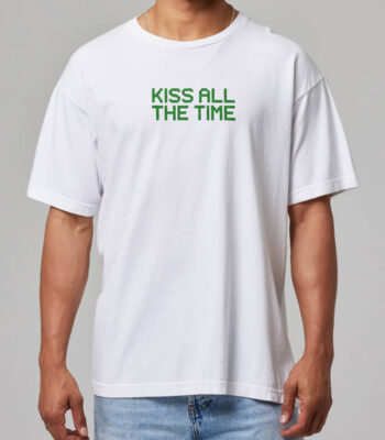 Kiss All The Time Shirt – Romantic Graphic Tee for Fans