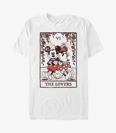 Mickey & Minnie Love Graphic Tee – Cute Couples T-Shirt