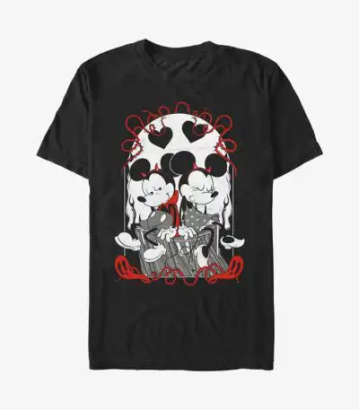 Mickey & Minnie Mouse Goth Tarot T-Shirt – Spooky Graphic Tee
