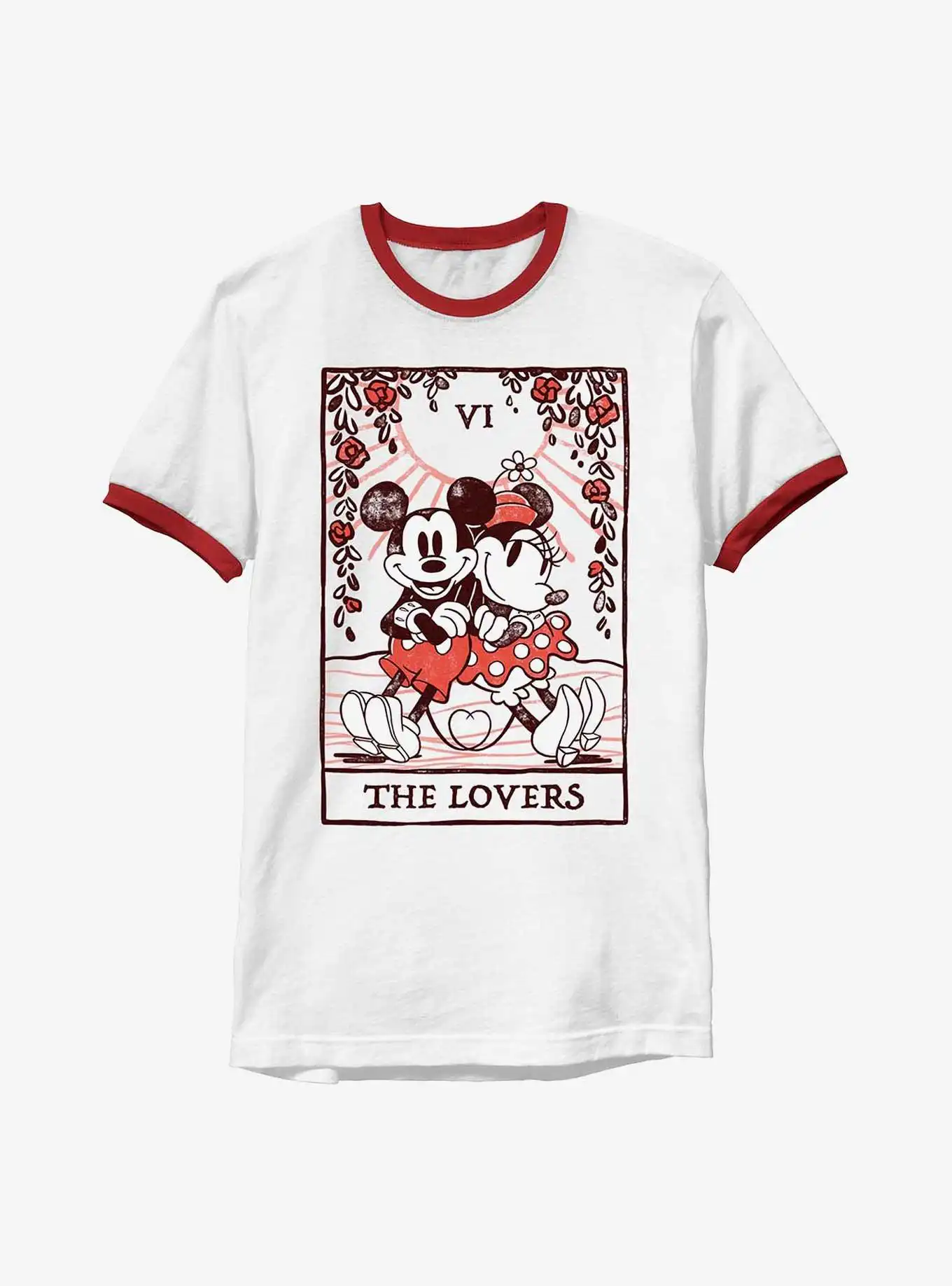Mickey & Minnie Mouse Lovers Ringer T-Shirt – Cute Couple Tee Mickey & Minnie Mouse Lovers Ringer T-Shirt – Cute Couple Tee