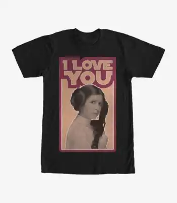 Princess Leia Quote I Love You Tee – Classic Star Wars Shirt
