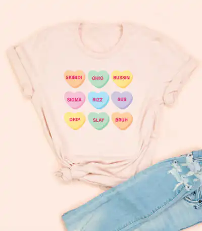 Skibidi Valentine Unisex Tee – Soft Cotton Love Shirt