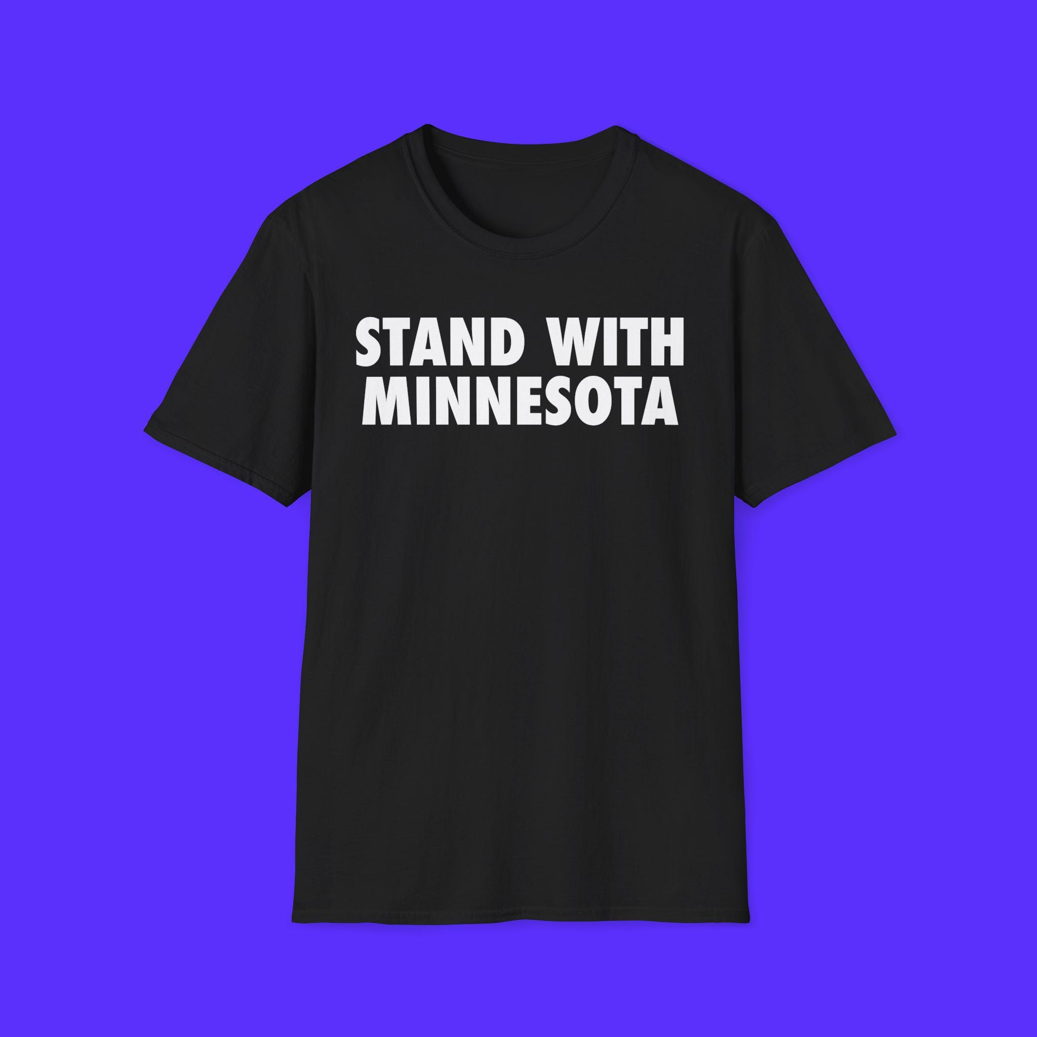 Stand With Minnesota Shirt – Timberwolves Inspired Solidarity Tee Stand With Minnesota Shirt – Timberwolves Inspired Solidarity Tee