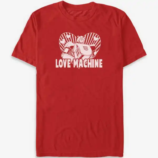 Transformers Love Machine Tee – Fun Graphic Shirt for Fans
