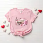 Valentine's Day Women's Tee – Cute Coffee Sweatshirt Design