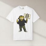 ICE OUT Frog T-Shirt – Peaceful Protest Graphic Tee for Activists