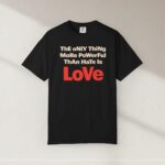 Love Over Hate Activist Tee – Comfortable Unisex Solidarity Shirt