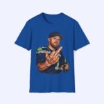 Sam Darnold Middle Finger Shirt – Bold NFL Meme Graphic Tee