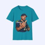Sam Darnold Middle Finger Shirt – Bold NFL Meme Graphic Tee