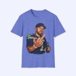 Sam Darnold Middle Finger Shirt – Bold NFL Meme Graphic Tee